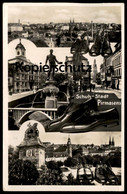 ALTE POSTKARTE SCHUH-STADT PIRMASENS 1938 Schuhe Schuhstadt Montage Photo Shoes Shoe Ansichtskarte AK Postcard Cpa - Pirmasens