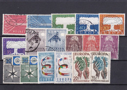 Europa Cept, Kpl. Jahrgang 1957, Gest. (T 18817) - Annate Complete