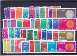 Europa Cept, Kpl. Jahrgang 1970, Gest. - Annate Complete