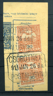 CSÖRÖTNEK 1911. Postaügynökségi Bélyegzés  /  CSÖRÖTNEK 1911 Postal Agency Pmk - Gebraucht