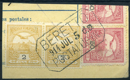 BERETTŐ / Bracovce  Postaügynökségi Bélyegzés  /  BERETTŐ Postal Agency Pmk - Used Stamps