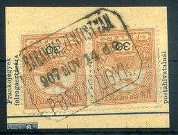 BARANYASZENTISTVÁN 1907. Postaügynökségi Bélyegzés  /  BARANYASZENTISTVÁN 1907 Postal Agency Pmk - Gebraucht