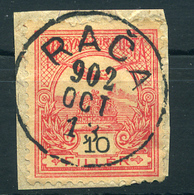 RACA 1900.  Szép Egykörös Bélyegzés  /  RACA 1900 Nice Single Cycle Pmk - Used Stamps