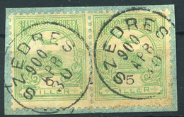 SZEDRES 1900.  Szép Egykörös Bélyegzés  /  SZEDRES 1900 Nice Single Cycle Pmk - Used Stamps