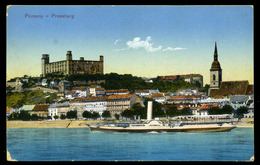 HUNGARY   SLOVAKIA WW1 Postcard With Rare Feldpost Cancellation - Covers & Documents