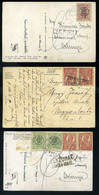 ROMANIA 1919-20 ROMANIAN OCCUPATION 20 Pieces Of Vintage Picture Postcard, Censored, Survivor Pmk - Other & Unclassified