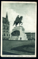 BUDAPEST 1924. Képeslap, Kassára Küldve, Látványosan Elfogazott 400K-s !  /  BUDAPEST 1924 Vintage Picture Postcar - Used Stamps