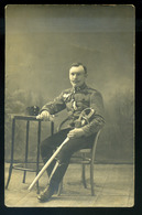 HUNGARY 1912.  Katonatiszt , Fotós Képeslap  /  DEBRECEN 1912 Army Officer, Photo Vintage Picture Postcard - Hungary