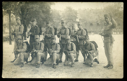 I. VH  Katonák, Fotós Képeslap  /  WW I. Soldiers, Photo Vintage Picture Postcard - Hungary