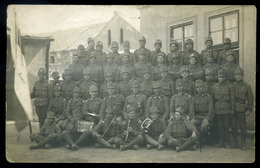 Hungary Slovakia  /  LOSONC 1917 WW I. Soldiers, Photo Vintage Picture Postcard - Hongarije