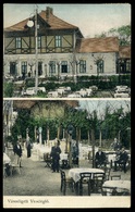 HUNGARY   /  SOPRON 1912 People's Park Restaurant Vintage Picture Postcard - Hongarije