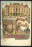 HUNGARY 1903. VI. Drechsler-palota,  Litho S: Geiger , Képeslap  /  BUDAPEST 1903 VI. Drechsler-palace Litho S: G - Hongrie