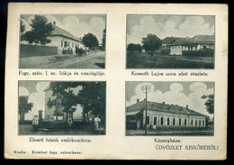 KISKÖRE 1934. Régi Képeslap  /  KISKÖRE 1934 Vintage Picture Postcard - Hungary