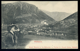 MEHADIA 1905. Cca.  Régi Képeslap  /  HEHADIA Ca 1905 Vintage Picture Postcard Romania - Hongrie