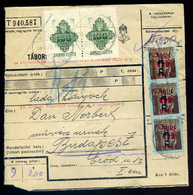 SZOMBATHELY 1946. Inflációs Csomagszállító Budapestre Küldve /  SZOMBATHELY 1946 Inflation Parcel Postcard To Buda - Gebruikt