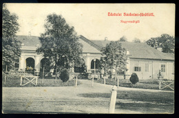 Hungary , Slovakia  SZOBRÁNCFÜRDŐ 1910 Grand Restaurant, Vintage Picture Postcard - Hungary