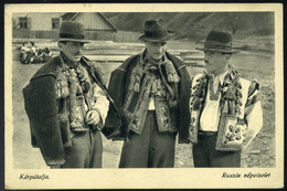POLENA 1940. Képeslap, Kétnyelvű Bélyegzéssel Rákospalotára Küldve  /  POLENA Carpatho Ukraine - Gebruikt