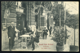 Hungary BUDAPEST 1910 Café Modern, Eskü Sq. Vintage Picture Postcard - Hongarije