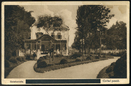 HUNGARY   BALATONLELLE 1930 Gröbel Guesthouse, Vintage Picture Postcard - Hongarije