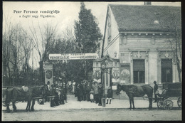 ZUGLÓ 1910. Cca. Peer Ferenc Vendéglője, Hajtsár U 28. (Nagy Lajos Király útja) Régi Képeslap  /  Hungary - Hongarije
