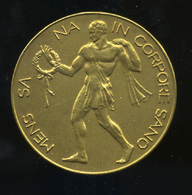 SPORT 1931 Czehoslovak-Hun. Athletics Union Memorial Medal In Beautiful Condition, In Box - Andere & Zonder Classificatie