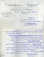 Orenstein és Koppel Keskenyvágányú Vasutak Gyára , Régi Fejléces, Céges Levél 1927  /  Orenstein And Koppel Judaica - Andere & Zonder Classificatie