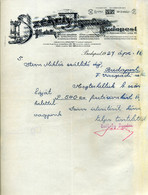 Székely Ignácz Szerszámok, Régi Fejléces, Céges Számla 1927.  /  Székely Ignácz Tools Vintage Letterhead Corp Bill - Zonder Classificatie