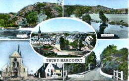 N°60078 -cpsm Thury Harcourt -multivues- - Thury Harcourt