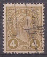 Luxembourg 1908 Prifix Nr. 45A - Preobliterati