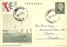 Turkey; 1974 Postal Stationery - Bodrum Castle - Postal Stationery