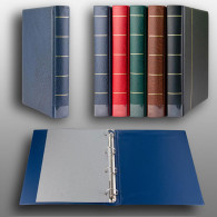 Prophila Maxi-Ringbinder De Luxe Blau - Formato Grande, Sfondo Nero