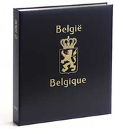 DAVO 11941 Luxus Binder Briefmarkenalbum Belgien VI - Formato Grande, Fondo Negro