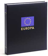 DAVO 13343 Luxus Binder Briefmarkenalbum Europa VIII - Large Format, Black Pages
