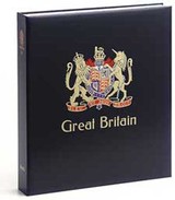 DAVO 14281 Luxus Binder Briefmarkenalbum Großbritannien VI - Formato Grande, Sfondo Nero