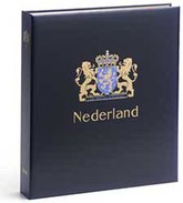 DAVO 144 Luxus Binder Briefmarkenalbum Niederlande IV - Large Format, Black Pages