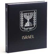 DAVO 15941 Luxus Binder Briefmarkenalbum Israel VI - Large Format, Black Pages