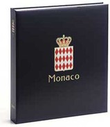 DAVO 16741 Luxus Binder Briefmarkenalbum Monaco VI - Groß, Grund Schwarz