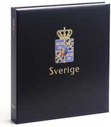 DAVO 19641 Luxus Binder Briefmarkenalbum Schweden VI - Large Format, Black Pages