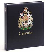 DAVO 2343 Luxus Binder Briefmarkenalbum Kanada III - Groß, Grund Schwarz