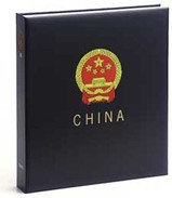 DAVO 2443 Luxus Binder Briefmarkenalbum China III - Groß, Grund Schwarz