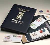 DAVO 25355 Davo Album Ersttagsbriefe Belgien - Binders Only