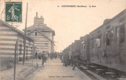 ¤¤  -  QUESTEMBERT   -   La Gare  -  Train , Chemin De Fer   -  ¤¤ - Questembert