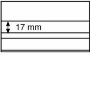 Einsteckkarten Standard PS,148x85 Mm,2 Klare Streifen Mit Deckblatt,schw.Karton,100er-Pa - Stock Sheets