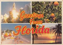 67895- FLORIDA- SPACE SHUTTLE, ORANGES, BEACH, SUNSET - Clearwater