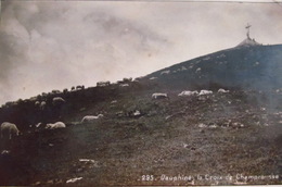 Carte Postale (old French Postcard) - ISERE : CHAMROUSSE - La Croix De Chamrousse En 1909 (3175) - Chamrousse