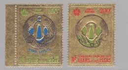 AFARS ET ISSAS :   PA 64 65  Exposition Osaka 1970  Timbres Or Et Multicolores - 1970 – Osaka (Japón)
