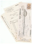 3 FACTURES IMPRIMERIE HENRY MALLEZ & Cie à  CAMBRAI (NORD) 1935 - Druck & Papierwaren