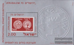 Israel Block12 (complete Issue) Unmounted Mint / Never Hinged 1974 Stamp Exhibition - Nuevos (sin Tab)