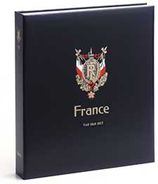 DAVO 13743 Luxe Binder Stamp Album France Carnets Croix Rouge II - Large Format, Black Pages