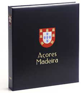 DAVO 1742 Luxe Binder Stamp Album Azores/Madeira II - Large Format, Black Pages
